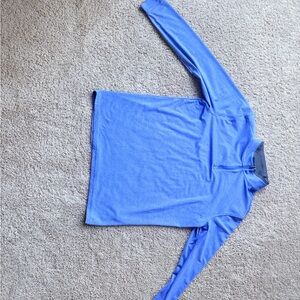 Under Armour Mens Blue Fitted Polo sweater